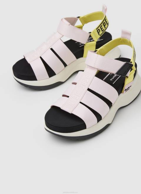 Pepe Jeans Venus Point Trek Sandals Women Light Pink Z22X685