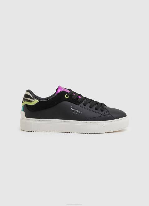 Pepe Jeans Adams Ari Basic Sneakers Women Black Z22X613