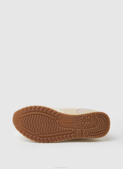 Pepe Jeans Albal London Running Sneakers Women Gold Z22X609
