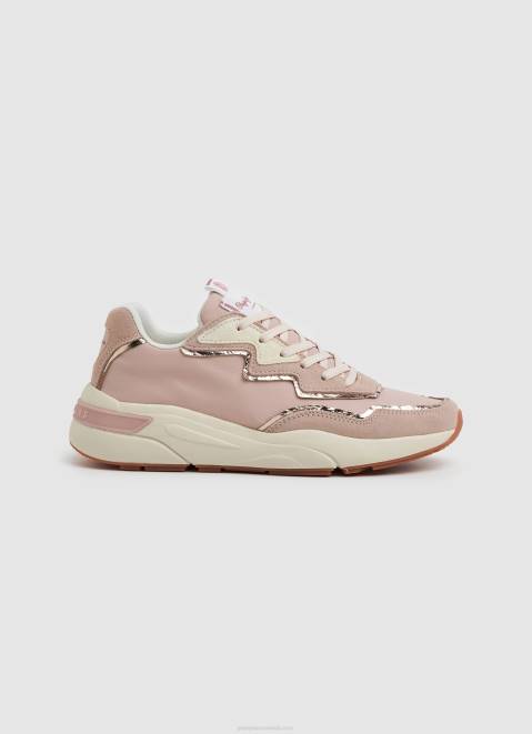 Pepe Jeans Arrow Light Combined Sneakers Women Pink Z22X601