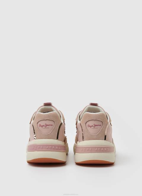 Pepe Jeans Arrow Light Combined Sneakers Women Pink Z22X601