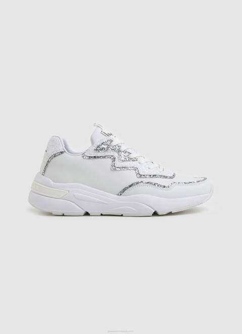 Pepe Jeans Arrow Marlow Combined Sneakers Women White Z22X600