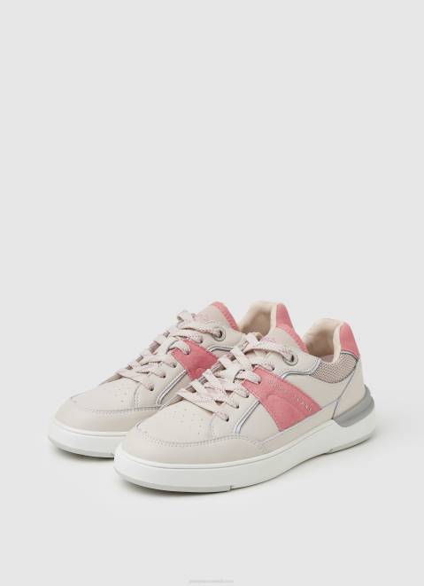 Pepe Jeans Baxter Colors Combined Sneakers Women Light Peach Z22X603