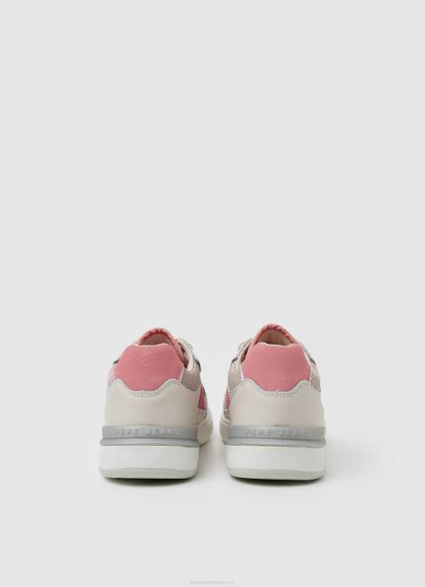 Pepe Jeans Baxter Colors Combined Sneakers Women Light Peach Z22X603