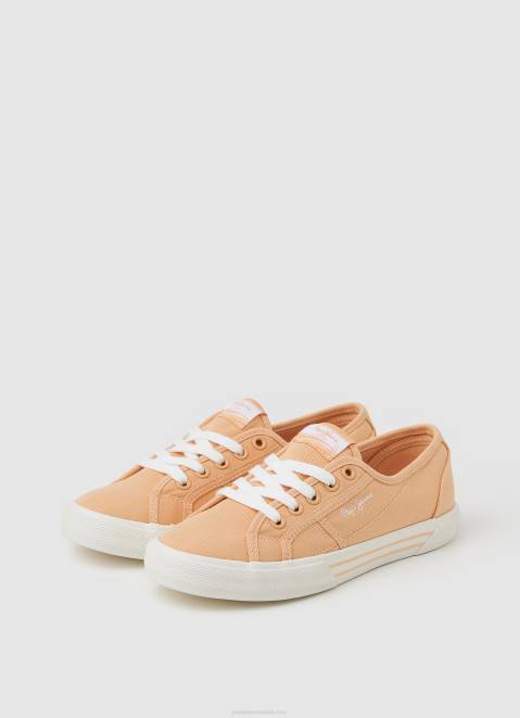 Pepe Jeans Brady Basic Sneakers Women Light Orange Z22X630