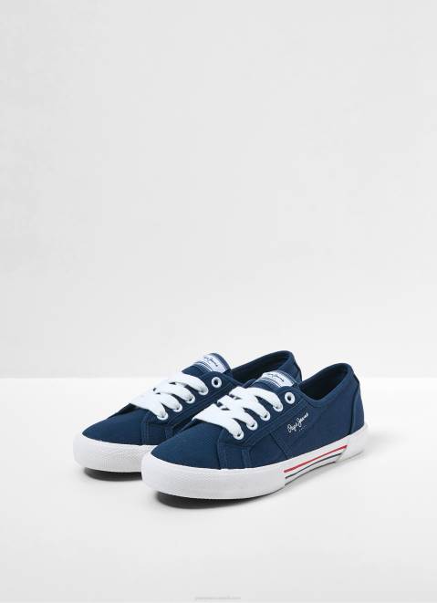 Pepe Jeans Brady Basic Sneakers Women Navy Z22X637