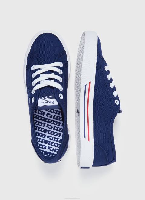 Pepe Jeans Brady Basic Sneakers Women Navy Z22X637