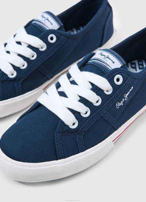 Pepe Jeans Brady Basic Sneakers Women Navy Z22X637