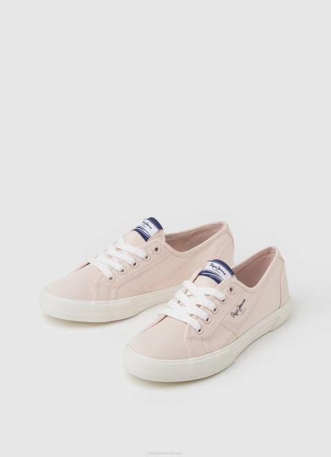 Pepe Jeans Brady Basic Sneakers Women Pinkish Z22X629
