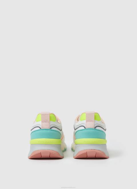 Pepe Jeans Brit Pro Bright Running Sneakers Women White Z22X576