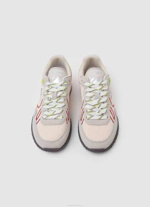 Pepe Jeans Holland Mesh Running Sneakers Women Pinkish Z22X604