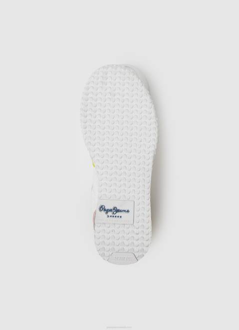 Pepe Jeans Holland Mesh Running Sneakers Women White Z22X605