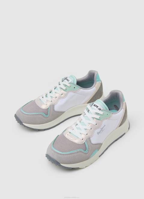 Pepe Jeans Joy Star Soft Combined Sneakers Women White Z22X591