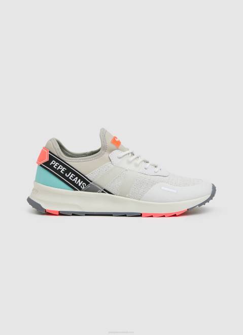 Pepe Jeans Joy Tech Summer Technical Sneakers Women White Z22X606