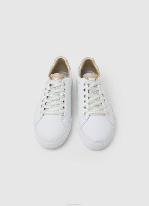 Pepe Jeans Kenton Flag Basic Sneakers Women White Z22X593