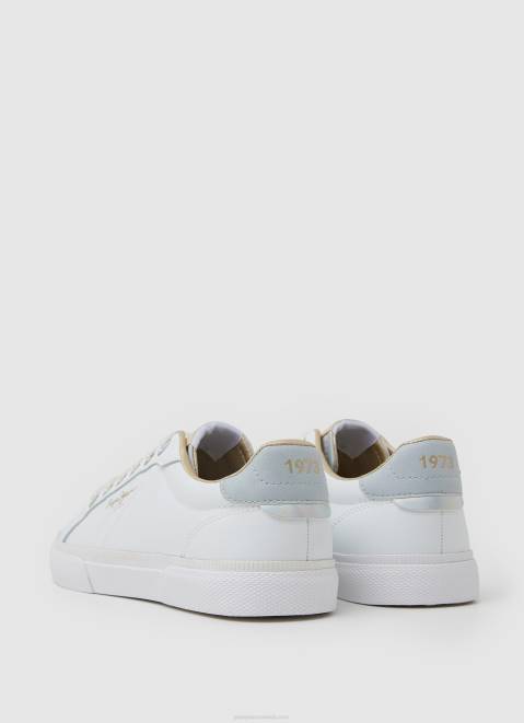 Pepe Jeans Kenton Flag Basic Sneakers Women White Z22X593