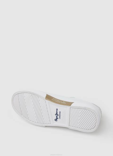 Pepe Jeans Kenton Flag Basic Sneakers Women White Z22X593