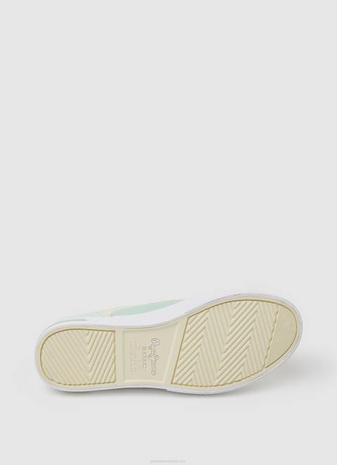 Pepe Jeans Kenton Road Basic Sneakers Women Pastel Lemon Z22X634