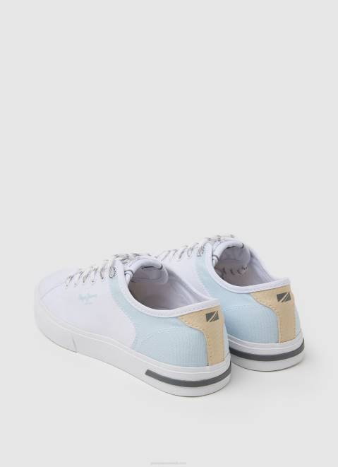 Pepe Jeans Kenton Road Basic Sneakers Women White Z22X635