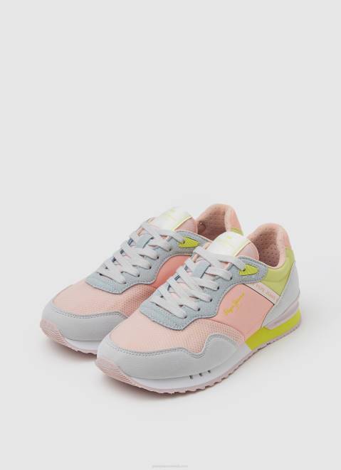 Pepe Jeans London Mad Running Sneakers Women Fresh Pink Z22X621
