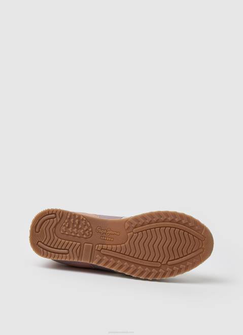 Pepe Jeans London Mad Running Sneakers Women Powder Wine Z22X622