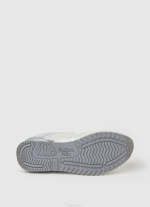 Pepe Jeans London Part Combined Sneakers Women Factory White Z22X588