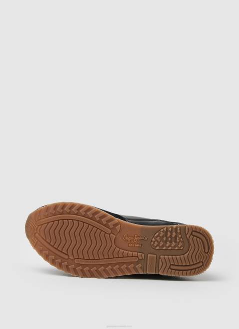 Pepe Jeans London Troy Combined Sneakers Women Black Z22X611