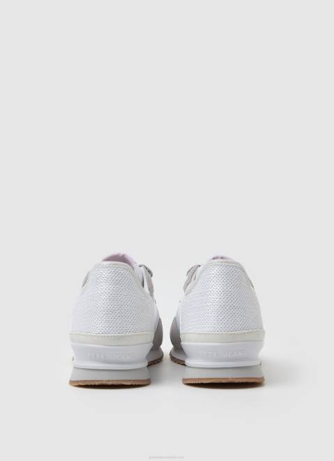 Pepe Jeans London Troy Combined Sneakers Women White Z22X590