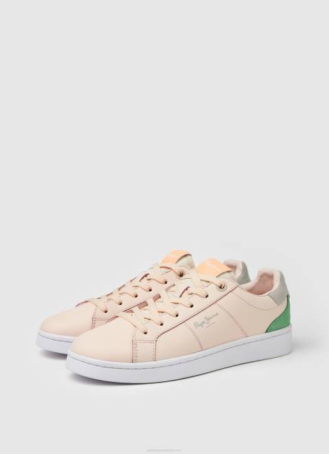 Pepe Jeans Milton Soft Classic Sneakers Women Light Pink Z22X625