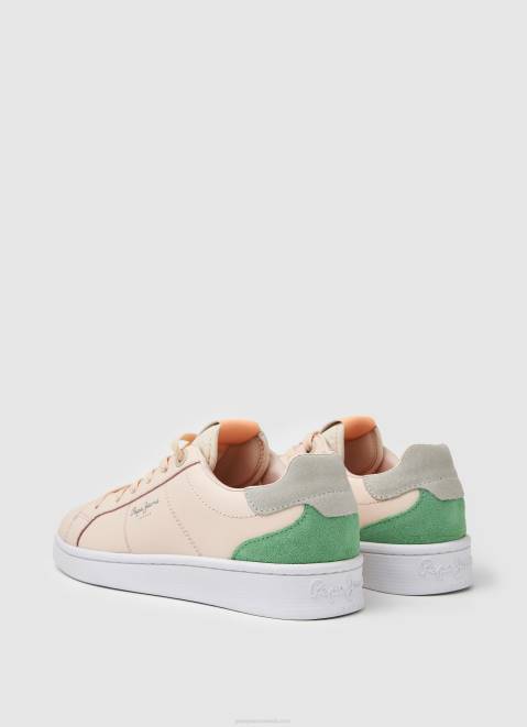 Pepe Jeans Milton Soft Classic Sneakers Women Light Pink Z22X625