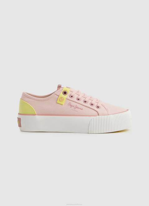 Pepe Jeans Ottis Sun Platform Sneakers Women Petal Z22X607