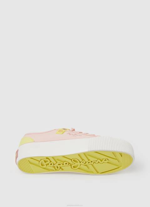 Pepe Jeans Ottis Sun Platform Sneakers Women Petal Z22X607