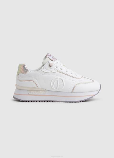 Pepe Jeans Rusper Charm Basic Sneakers Women White Z22X599