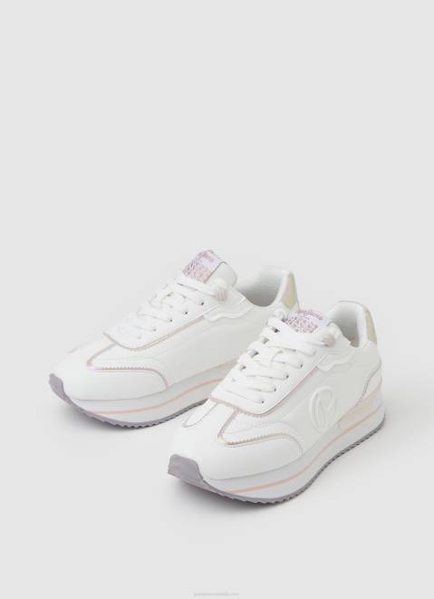 Pepe Jeans Rusper Charm Basic Sneakers Women White Z22X599