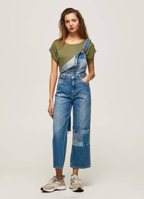 Pepe Jeans Cotton Denim Overall Women Denim Z22X98
