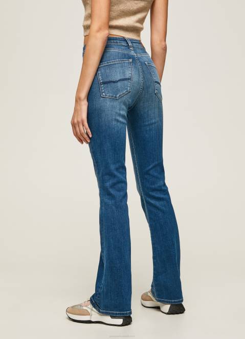 Pepe Jeans Dion High Waisted Flared Fit Jeans Women Denim Z22X60