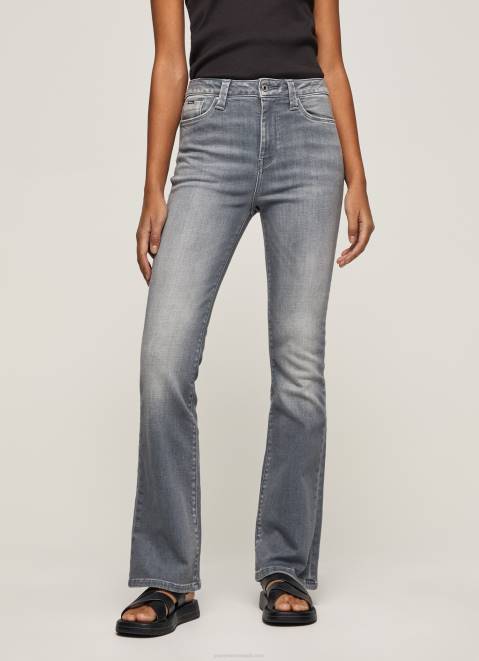 Pepe Jeans Dion High Waisted Flared Fit Jeans Women Denim Z22X63