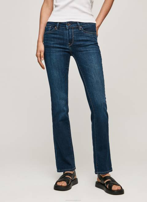 Pepe Jeans Piccadilly Slim Fit Midrise Jeans Women Denim Z22X65