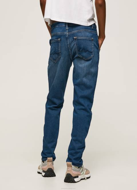 Pepe Jeans Carey Midrise Relaxed Fit Jeans Women Denim Z22X86