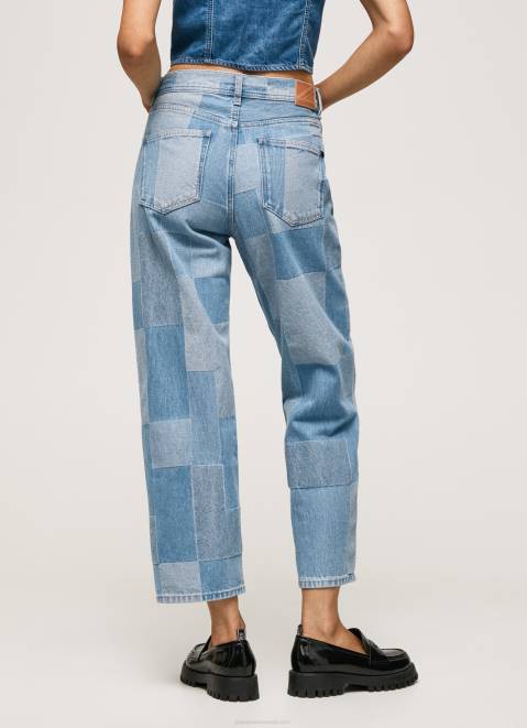 Pepe Jeans Dover Loose Fit High Waisted Jeans Women Denim Z22X88