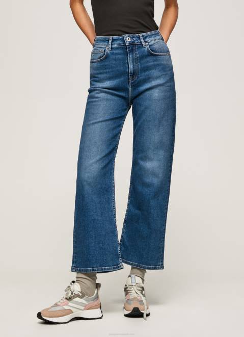Pepe Jeans Lexa Sky High Waisted Wide Fit Jeans Women Denim Z22X91