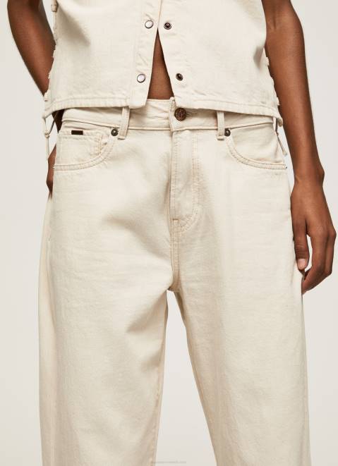 Pepe Jeans Mayfair Midrise Relaxed Fit Jeans Women Denim Z22X89