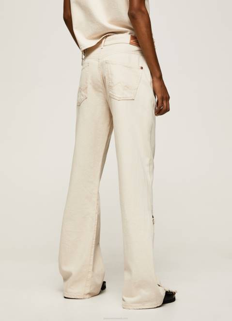 Pepe Jeans Mayfair Midrise Relaxed Fit Jeans Women Denim Z22X89