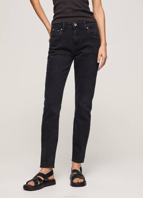 Pepe Jeans Violet Loose Fit High Waisted Jeans Women Denim Z22X92