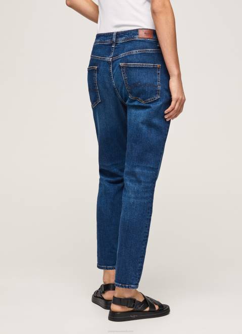 Pepe Jeans Violet Mom Carrot Fit High Waist Jeans Women Denim Z22X81