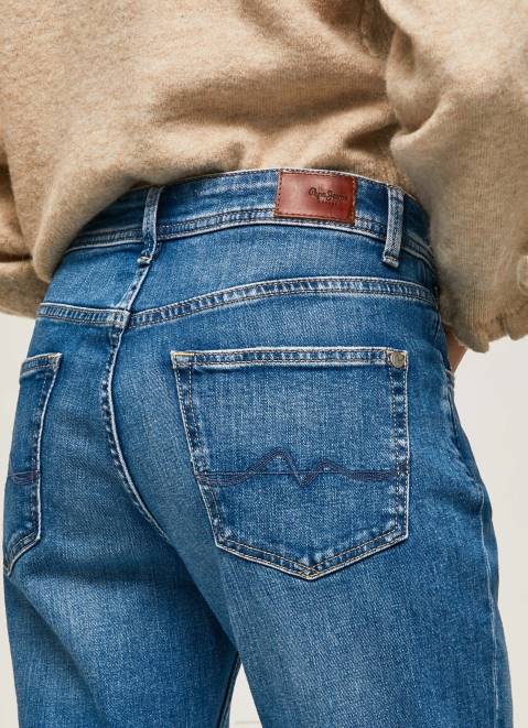 Pepe Jeans Violet Mom Carrot Fit High Waist Jeans Women Denim Z22X82