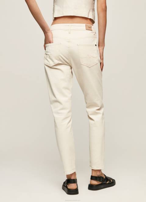 Pepe Jeans Violet Mom Carrot Fit High Waist Jeans Women Denim Z22X93
