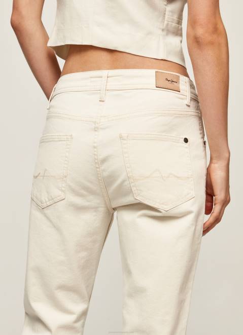 Pepe Jeans Violet Mom Carrot Fit High Waist Jeans Women Denim Z22X93