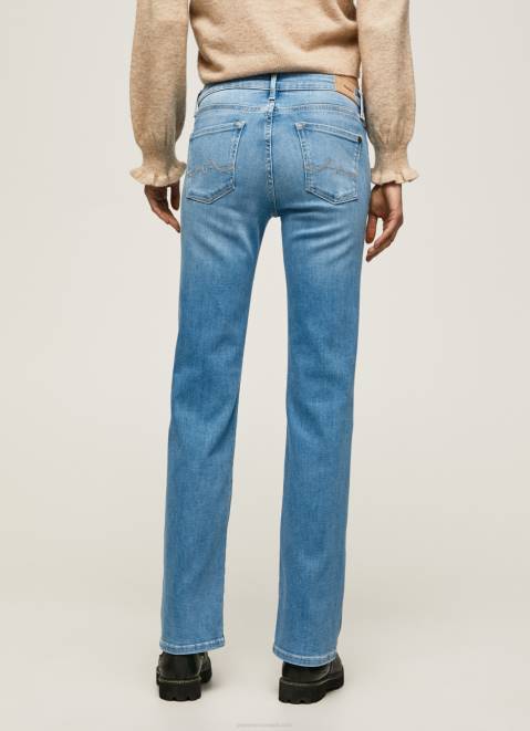 Pepe Jeans Aubrey Midrise Slim Fit Jeans Women Denim Z22X69