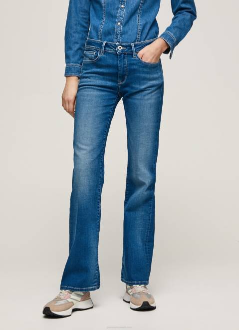 Pepe Jeans Aubrey Slim Fit Midrise Jeans Women Denim Z22X68
